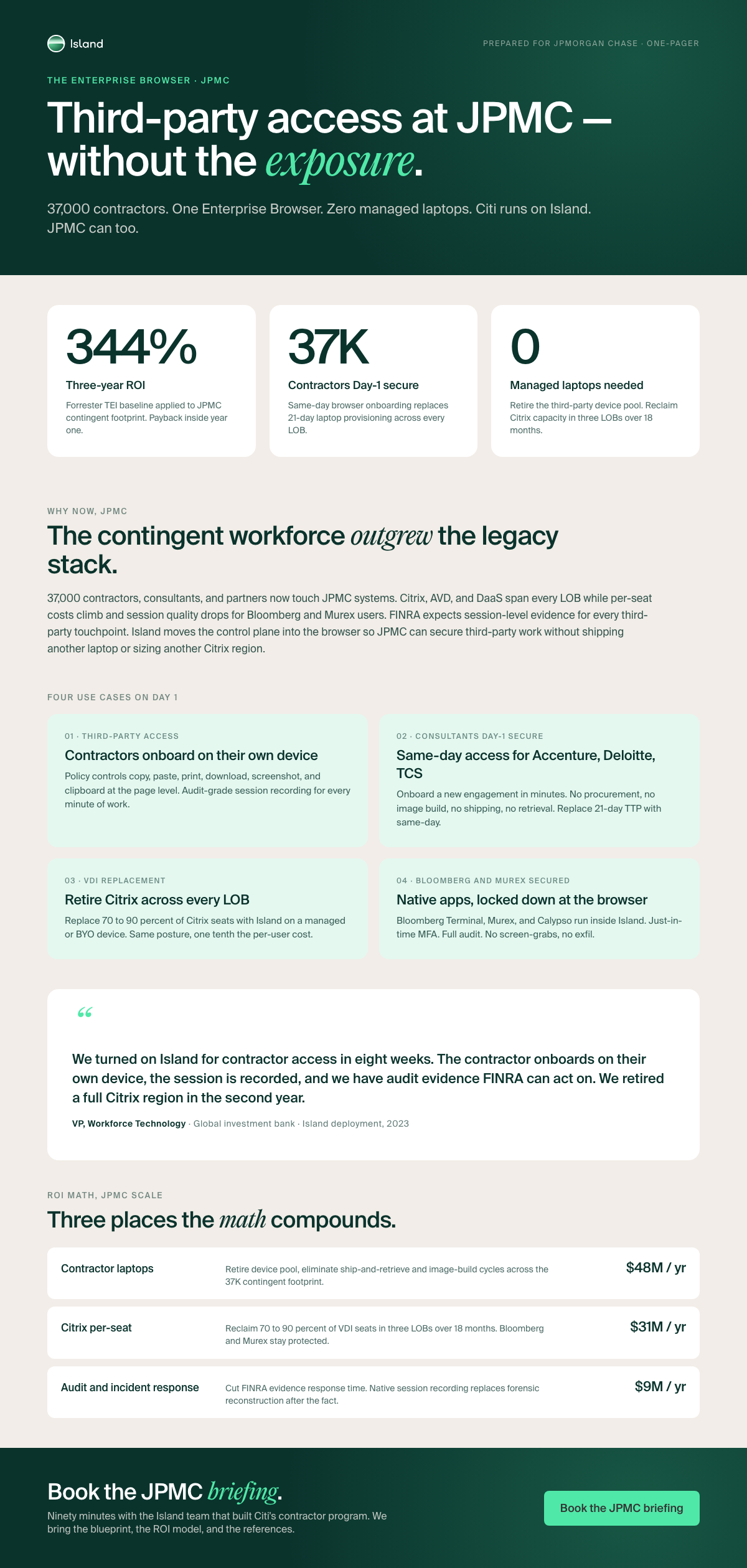 JPMC one-pager